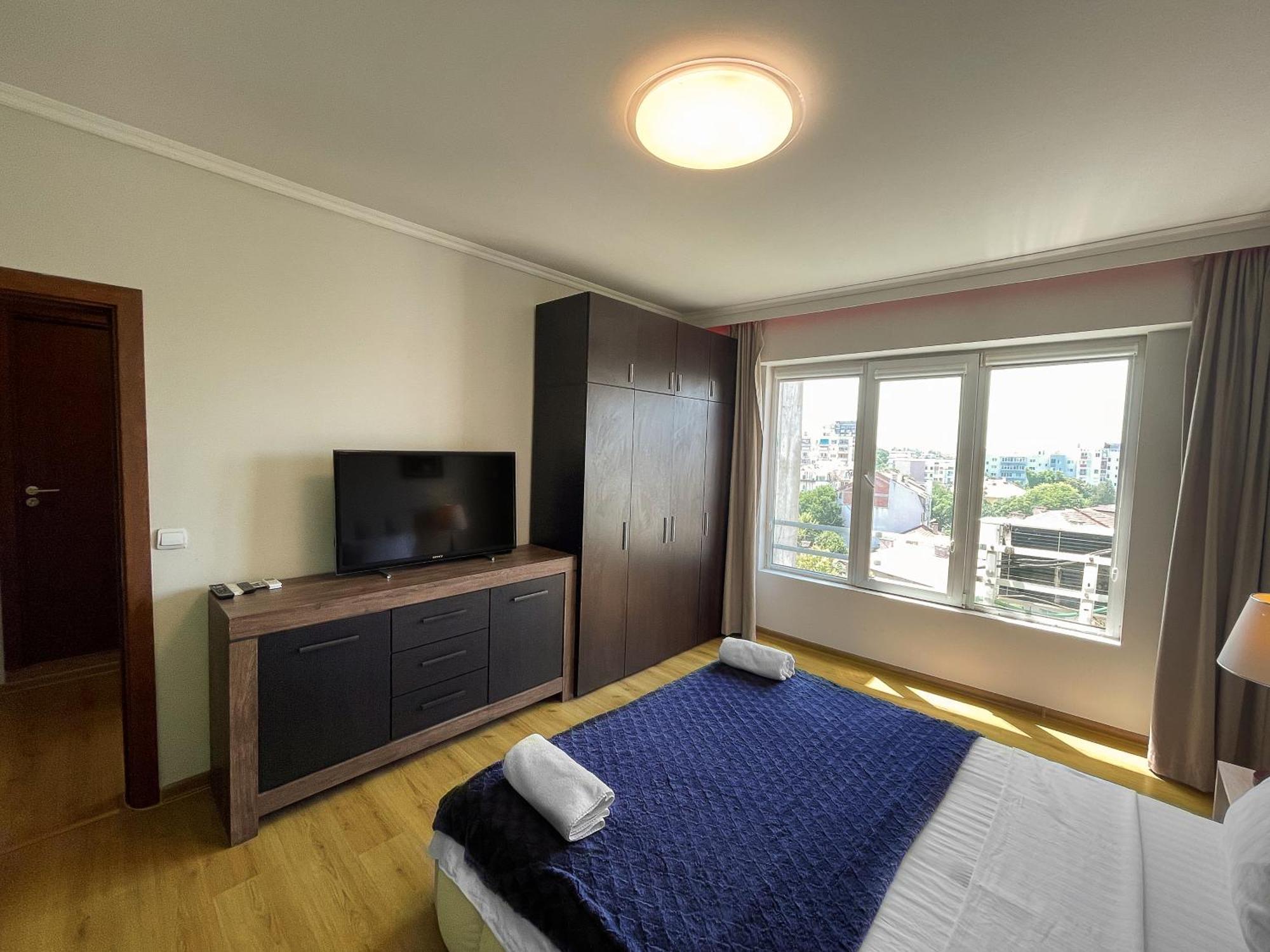 Amazing View Central 1 Bedroom Apartment Pazardzhik Exteriör bild